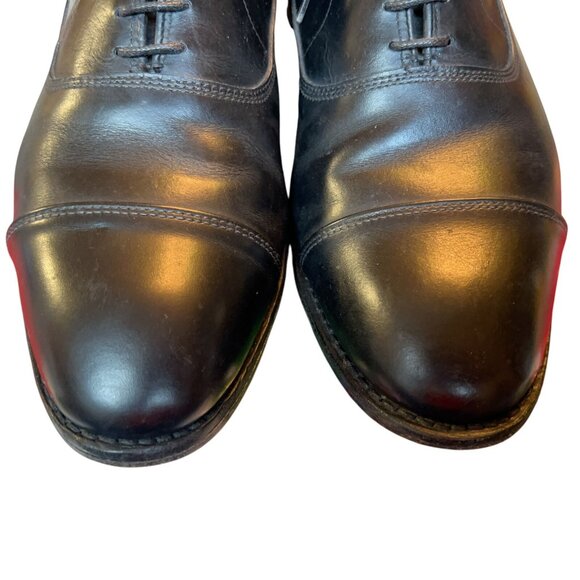 Allen Edmonds Park Avenue Black Leather Cap Toe Oxford Shoes Men Size 10 2E Wide main image 12